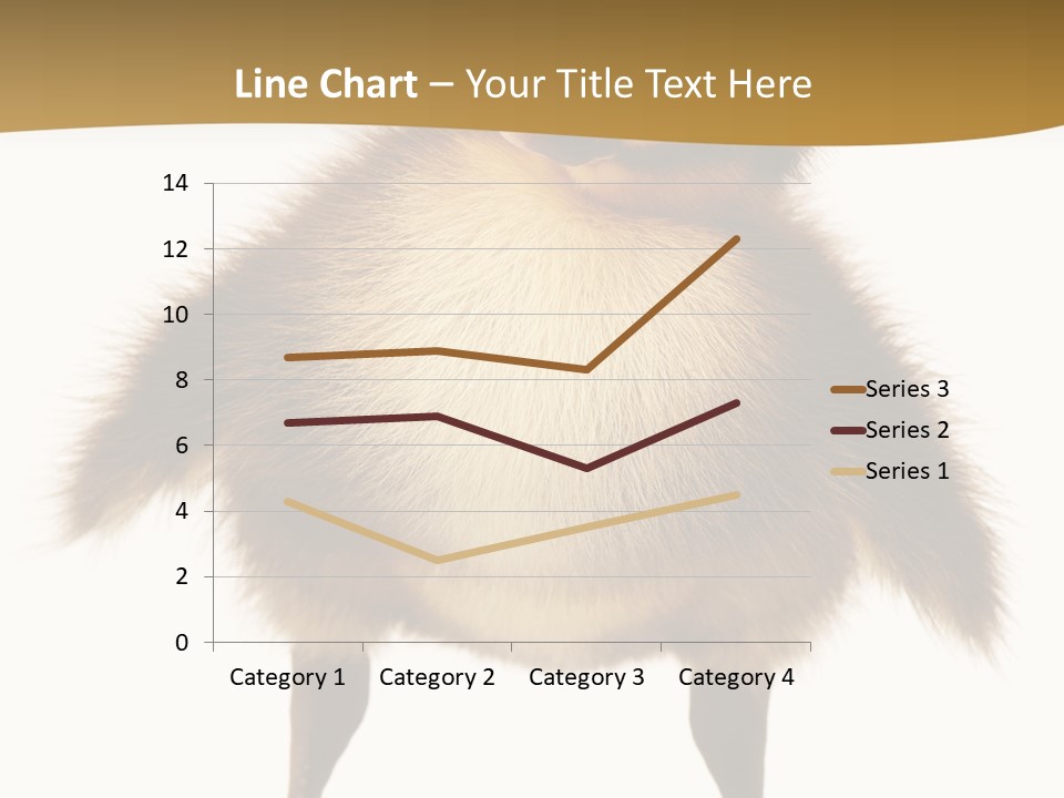 Vertebrate Duckling Closeup PowerPoint Template