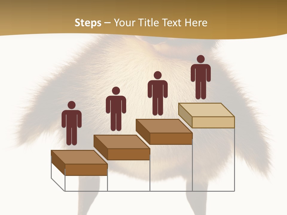 Vertebrate Duckling Closeup PowerPoint Template