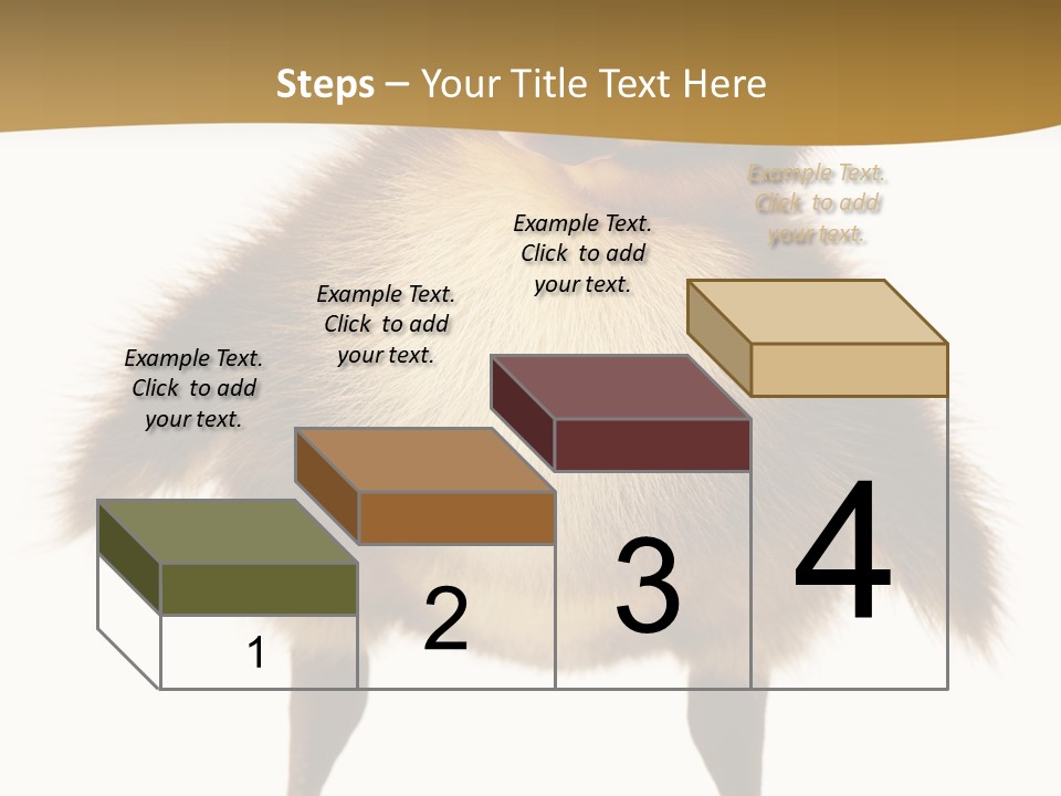 Vertebrate Duckling Closeup PowerPoint Template