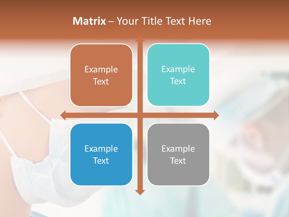 Indoor Assistance Portrait PowerPoint Template