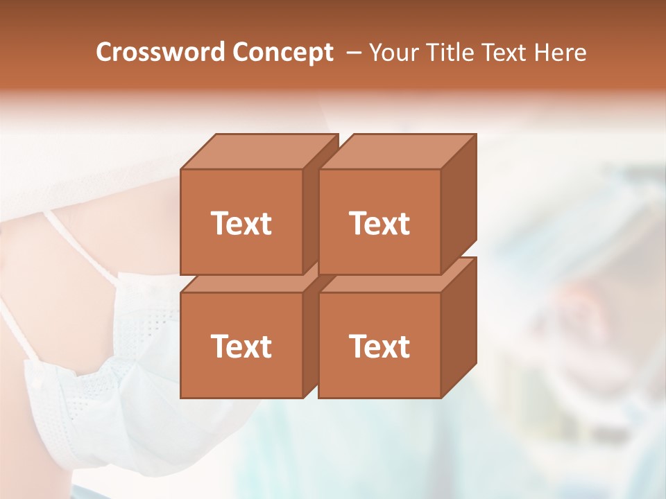 Indoor Assistance Portrait PowerPoint Template