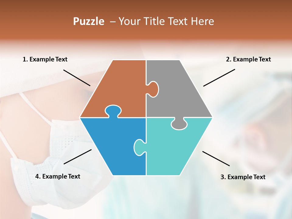 Indoor Assistance Portrait PowerPoint Template