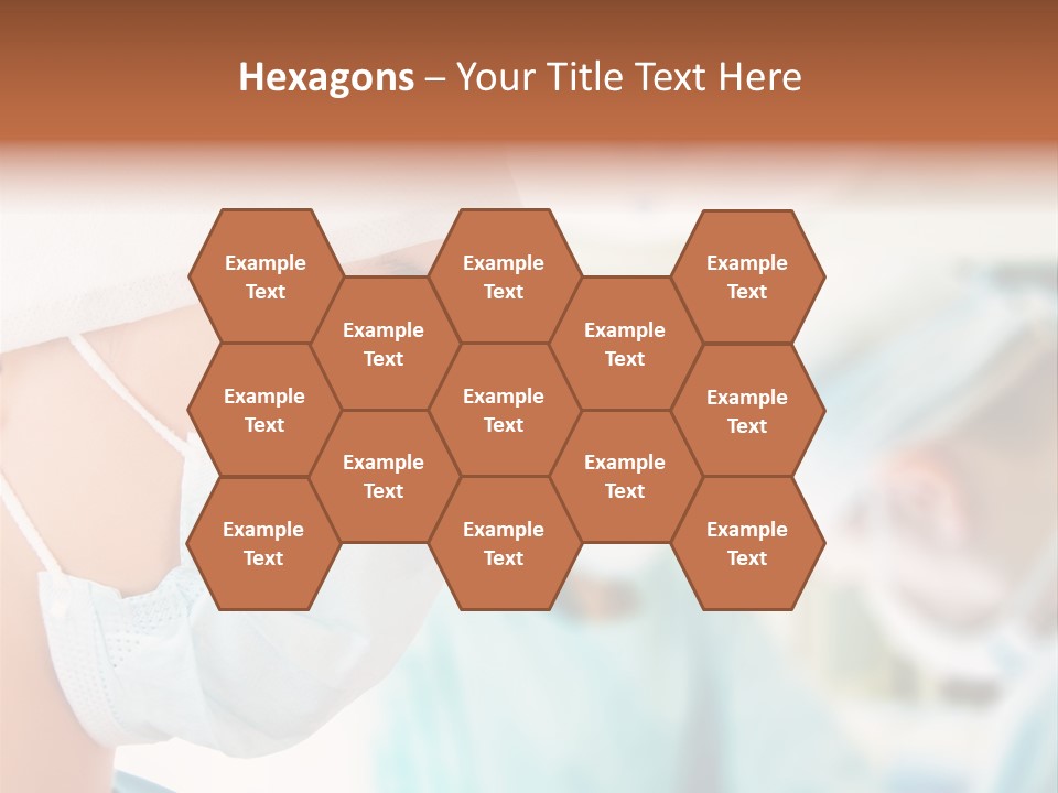 Indoor Assistance Portrait PowerPoint Template