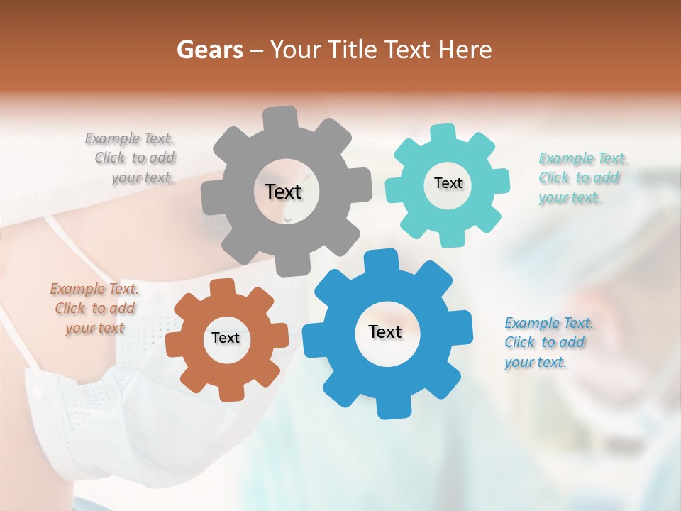 Indoor Assistance Portrait PowerPoint Template