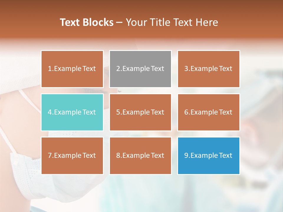 Indoor Assistance Portrait PowerPoint Template