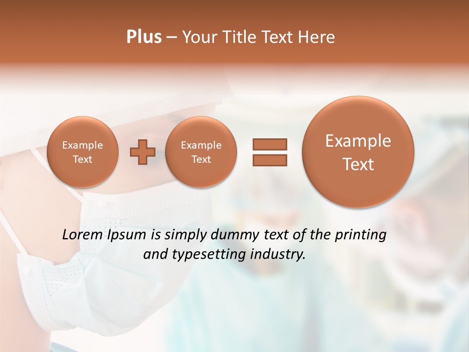 Indoor Assistance Portrait PowerPoint Template