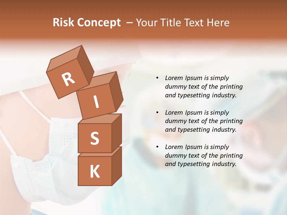 Indoor Assistance Portrait PowerPoint Template