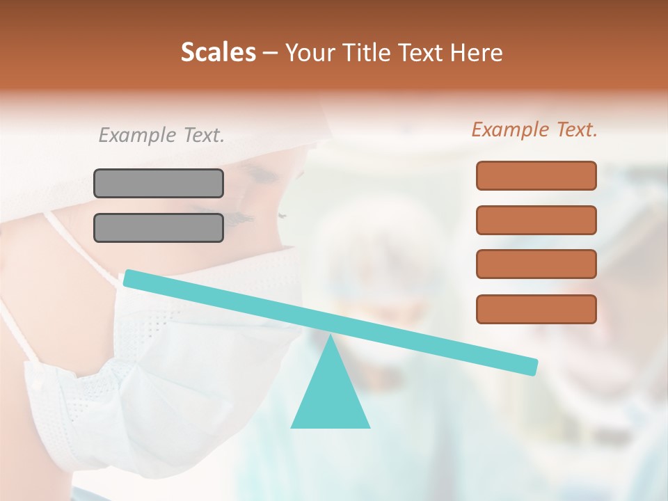 Indoor Assistance Portrait PowerPoint Template