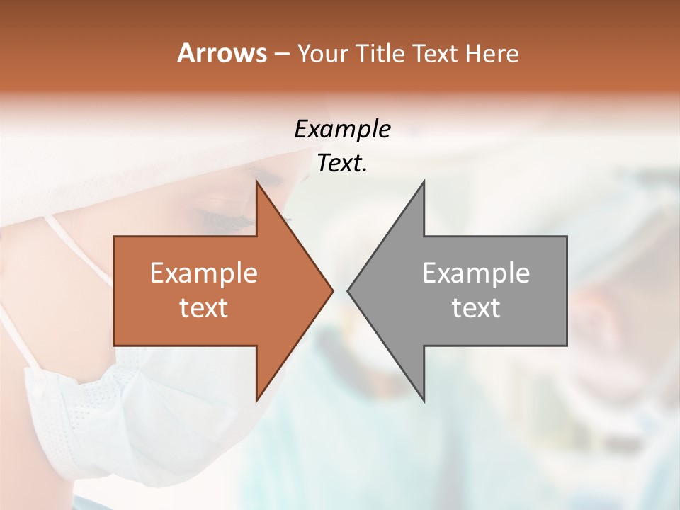Indoor Assistance Portrait PowerPoint Template
