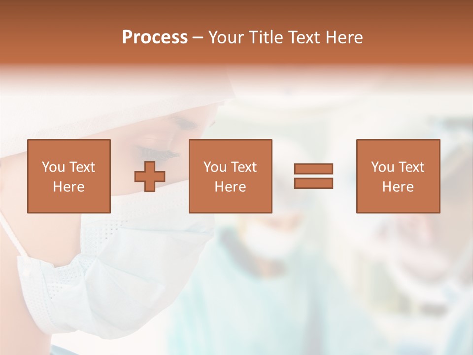 Indoor Assistance Portrait PowerPoint Template