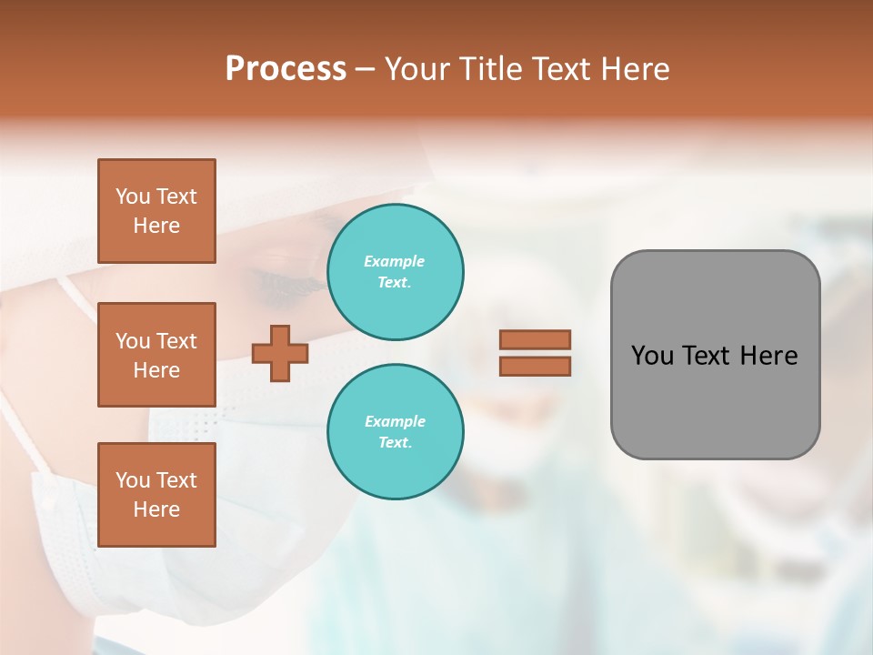 Indoor Assistance Portrait PowerPoint Template