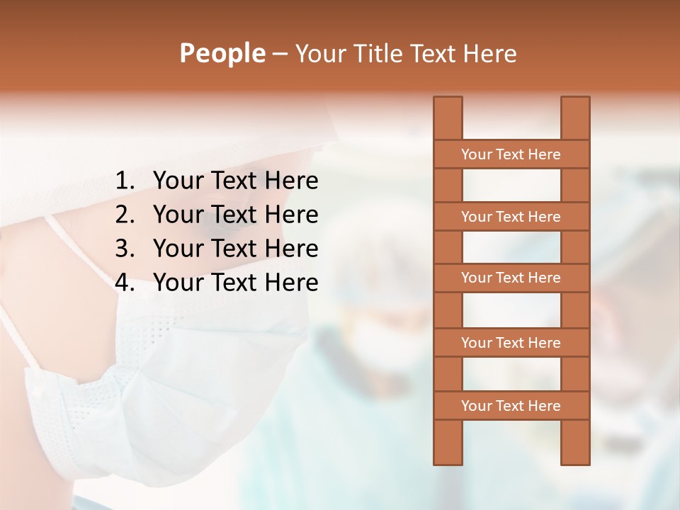 Indoor Assistance Portrait PowerPoint Template