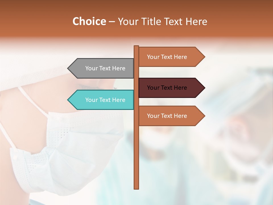 Indoor Assistance Portrait PowerPoint Template