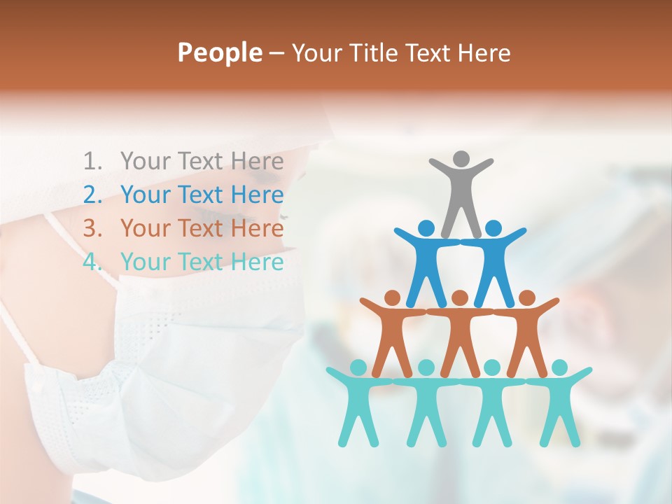 Indoor Assistance Portrait PowerPoint Template