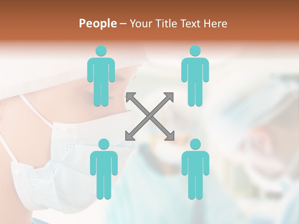 Indoor Assistance Portrait PowerPoint Template