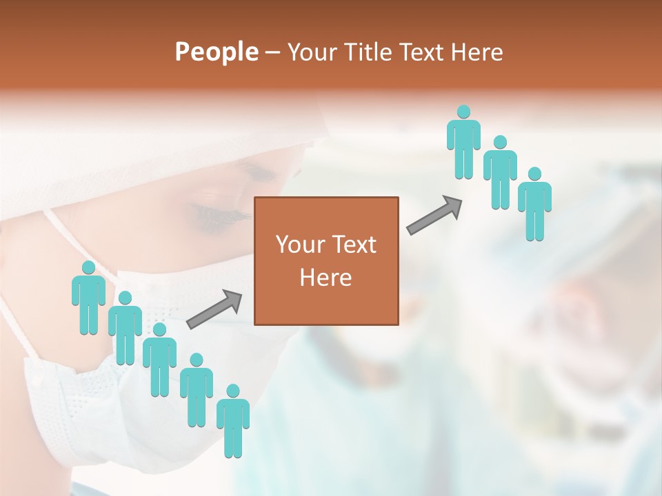 Indoor Assistance Portrait PowerPoint Template