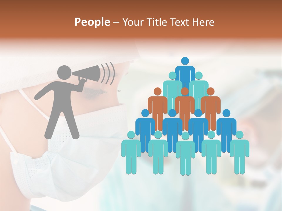 Indoor Assistance Portrait PowerPoint Template