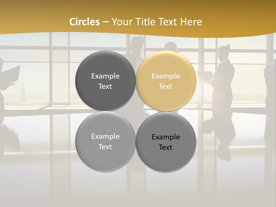 Staff Partnership Glass PowerPoint Template