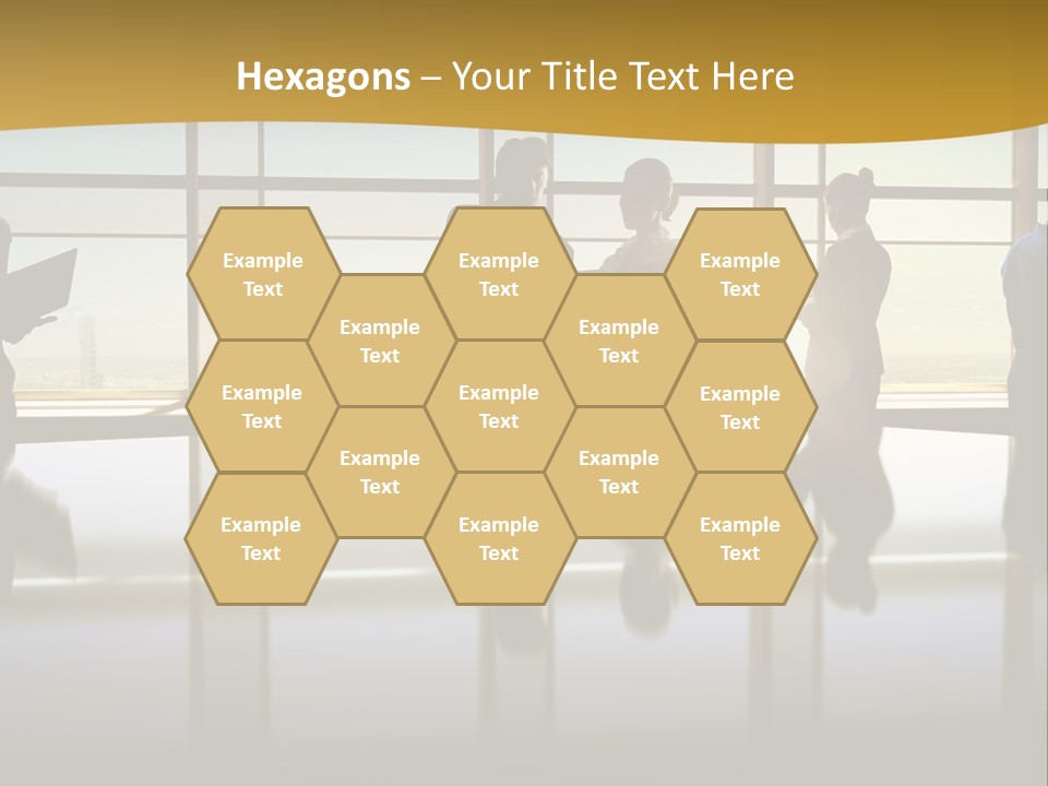 Staff Partnership Glass PowerPoint Template