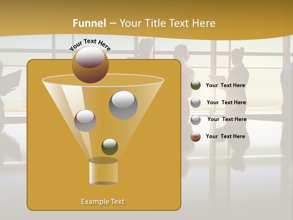 Staff Partnership Glass PowerPoint Template