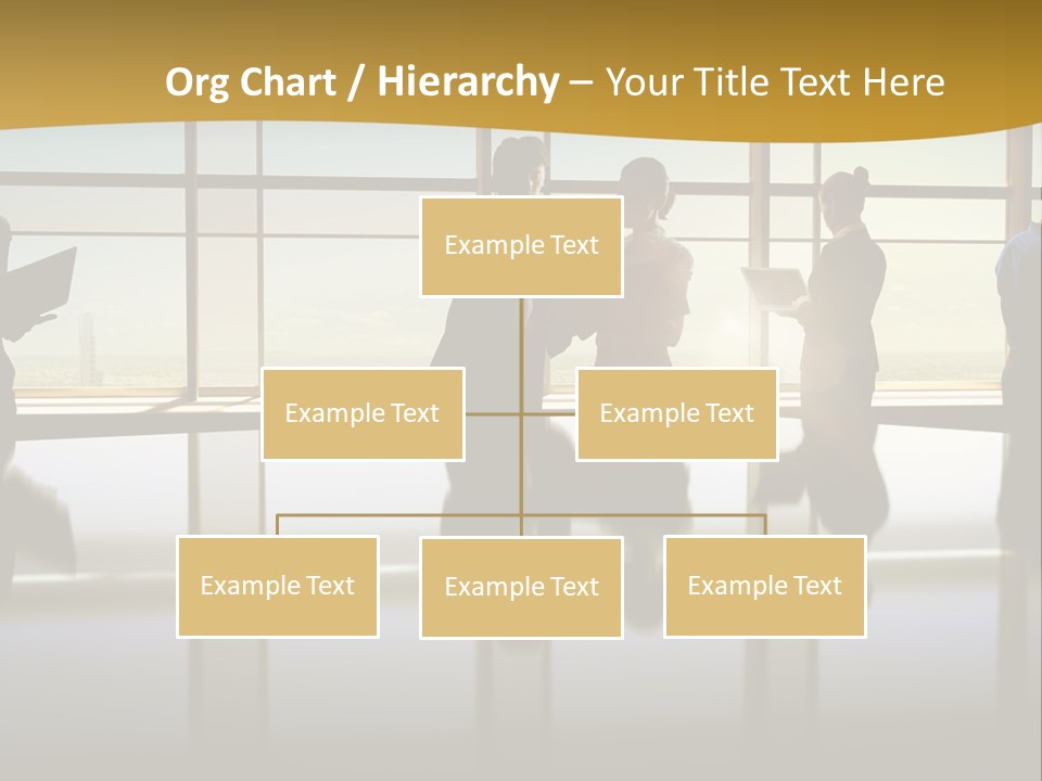 Staff Partnership Glass PowerPoint Template
