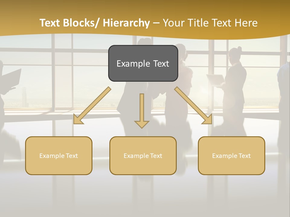 Staff Partnership Glass PowerPoint Template