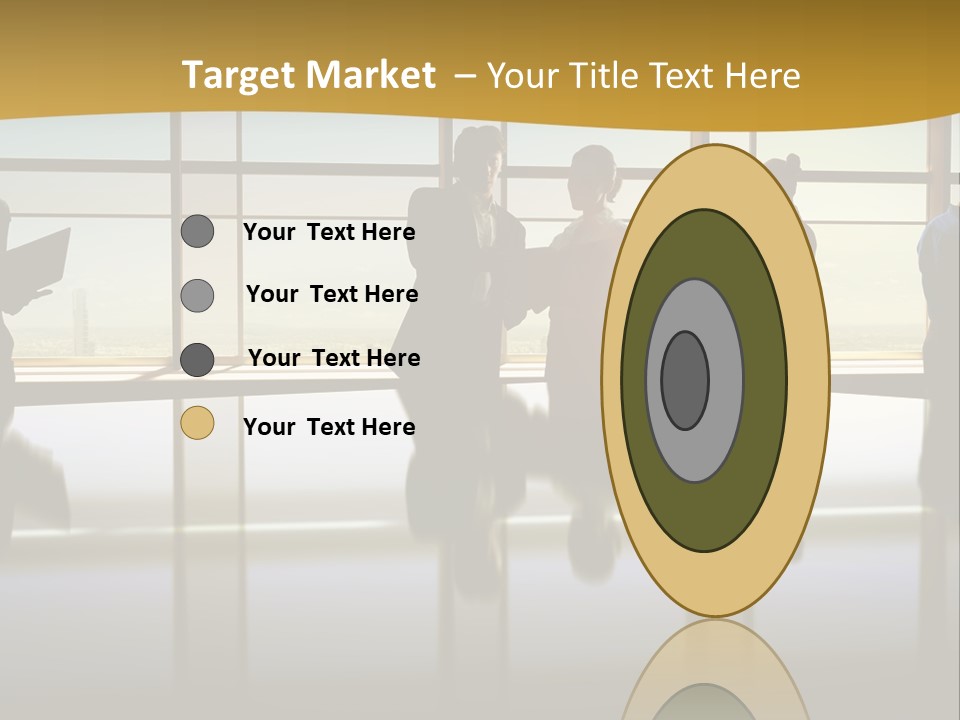 Staff Partnership Glass PowerPoint Template