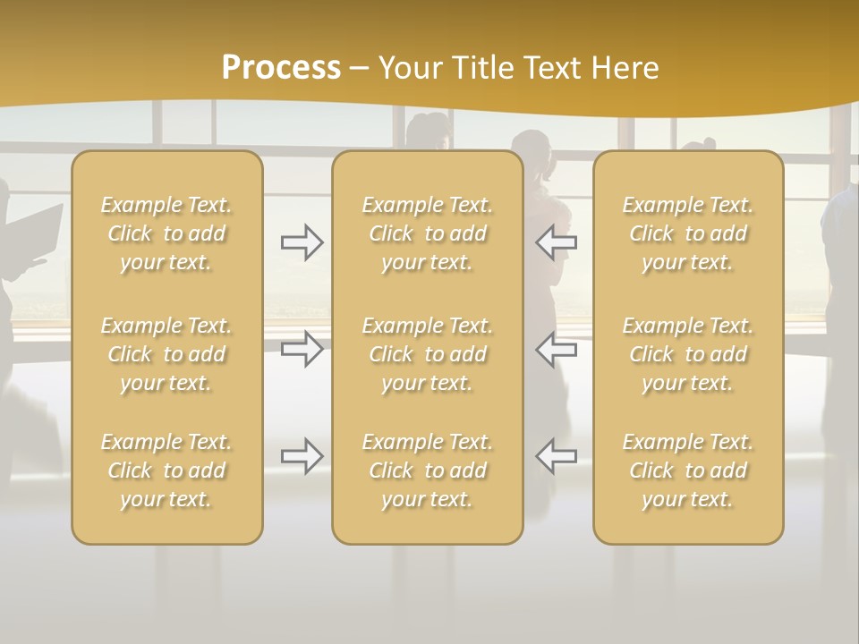 Staff Partnership Glass PowerPoint Template