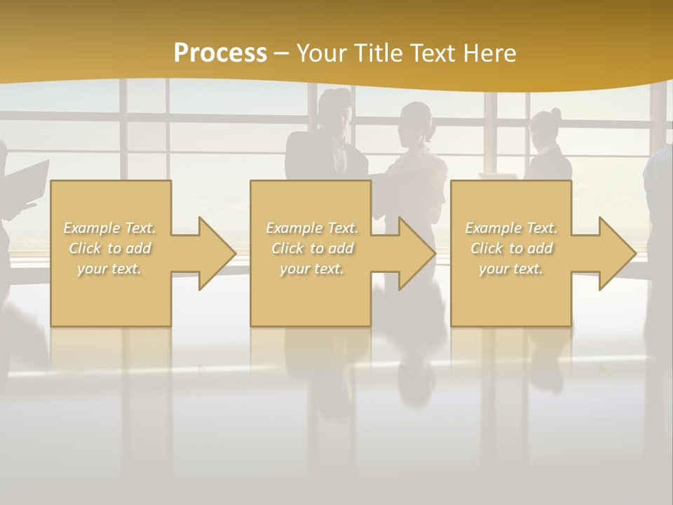 Staff Partnership Glass PowerPoint Template