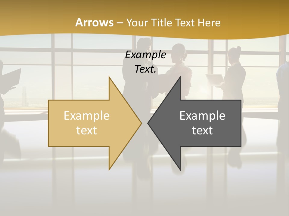 Staff Partnership Glass PowerPoint Template