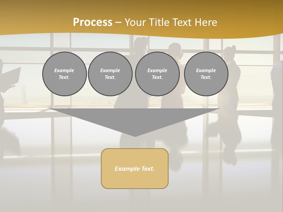 Staff Partnership Glass PowerPoint Template