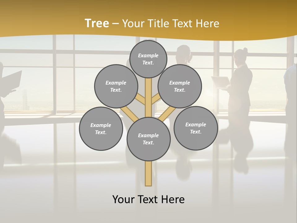 Staff Partnership Glass PowerPoint Template