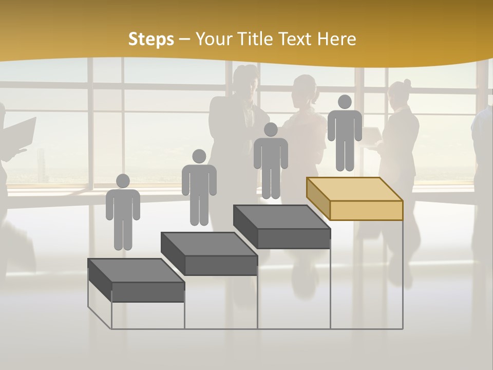 Staff Partnership Glass PowerPoint Template