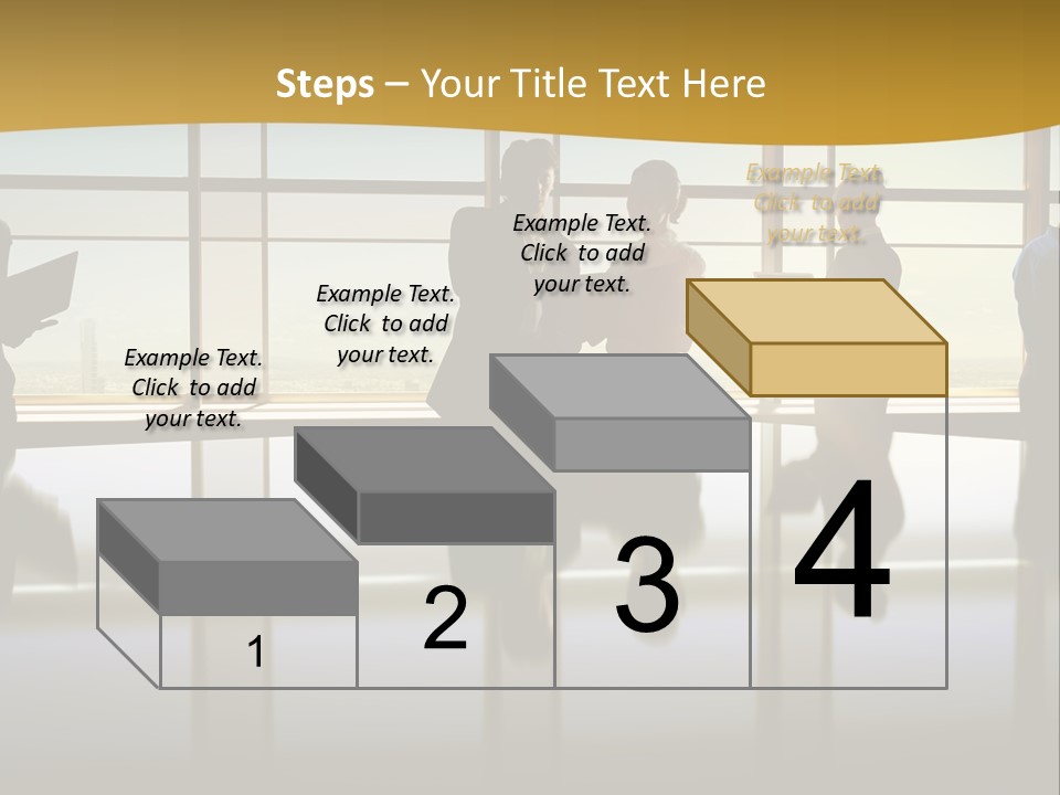 Staff Partnership Glass PowerPoint Template