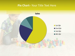 Cubic Multicolor Toy PowerPoint Template