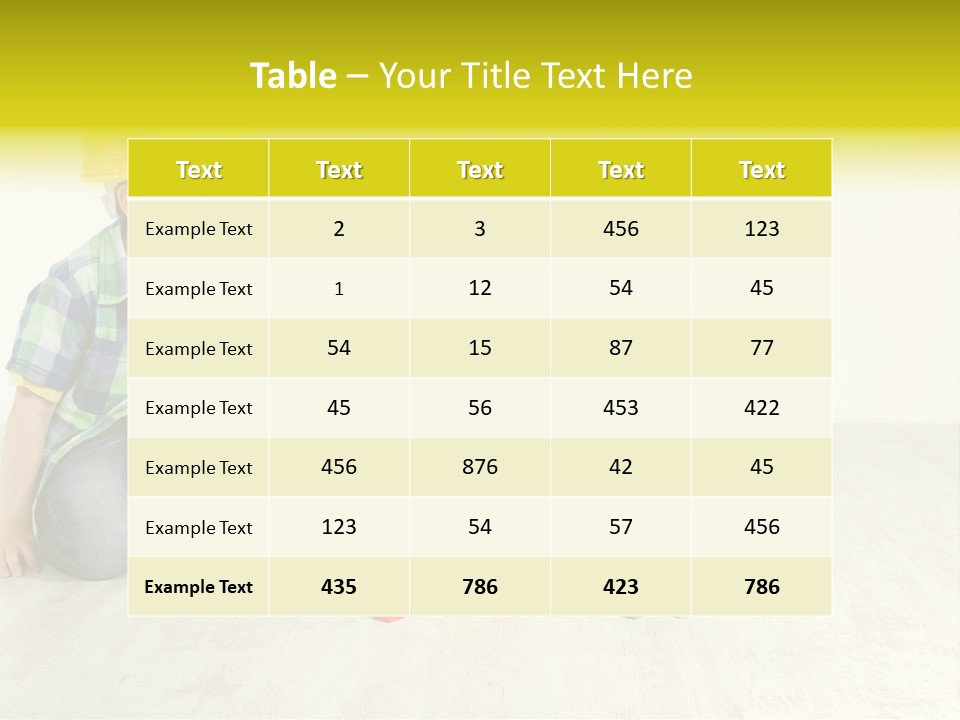 Cubic Multicolor Toy PowerPoint Template