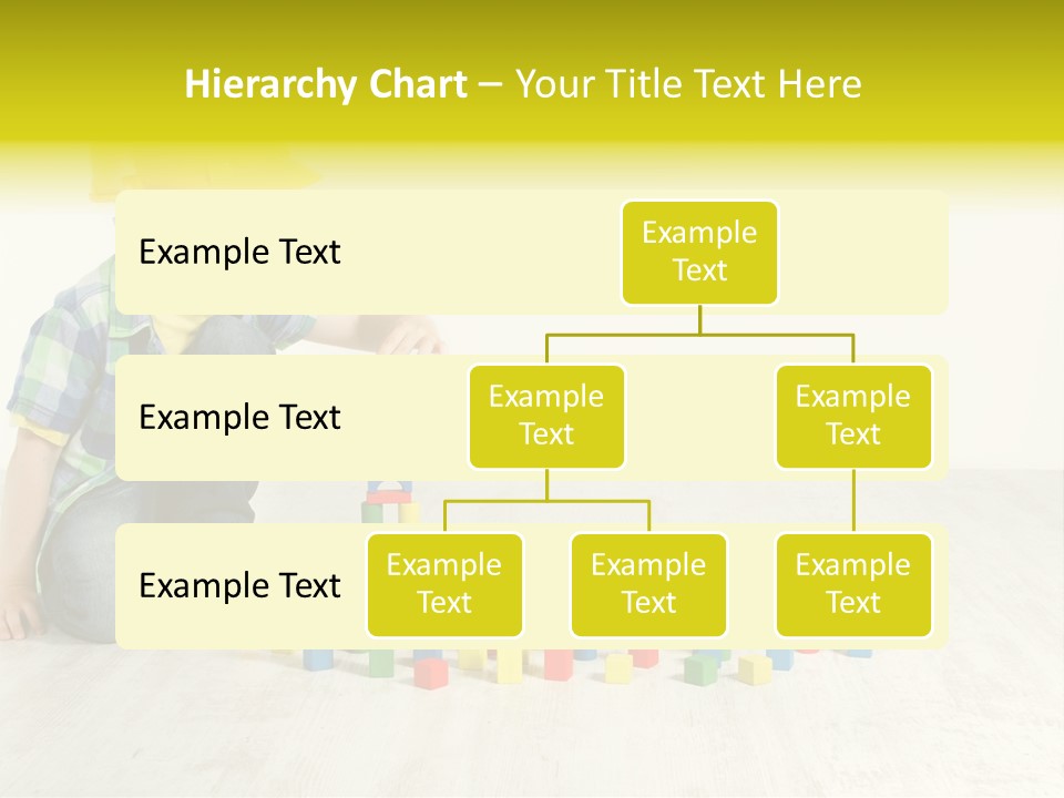 Cubic Multicolor Toy PowerPoint Template