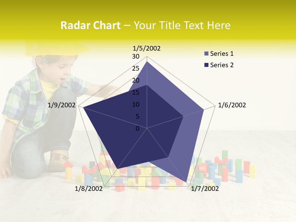 Cubic Multicolor Toy PowerPoint Template