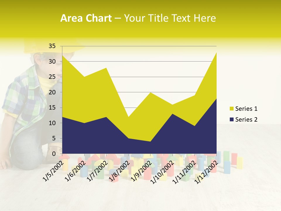 Cubic Multicolor Toy PowerPoint Template
