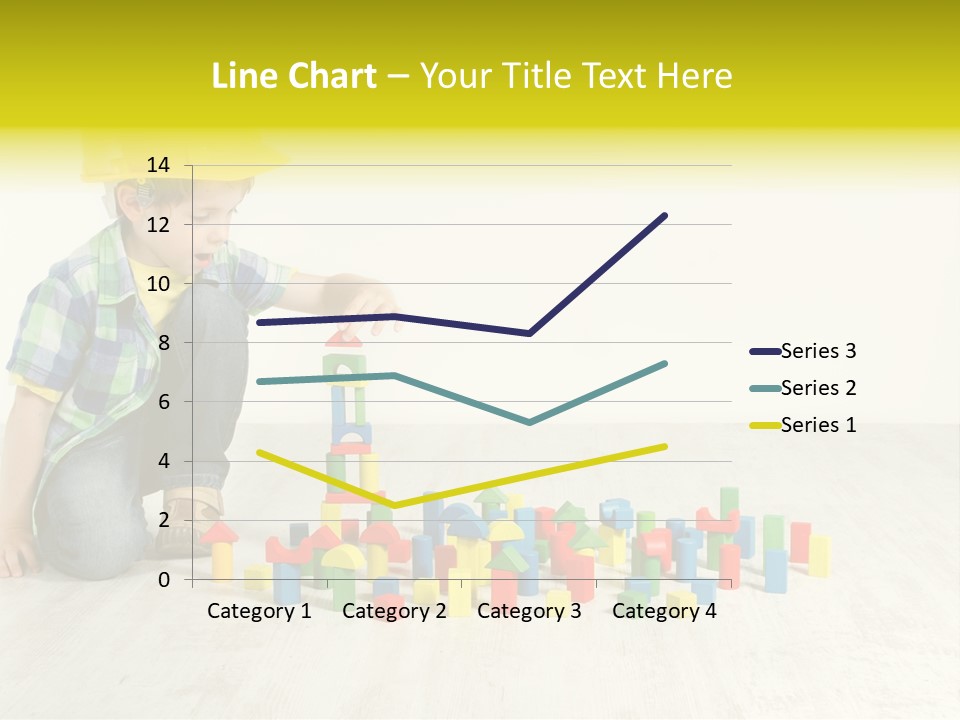Cubic Multicolor Toy PowerPoint Template