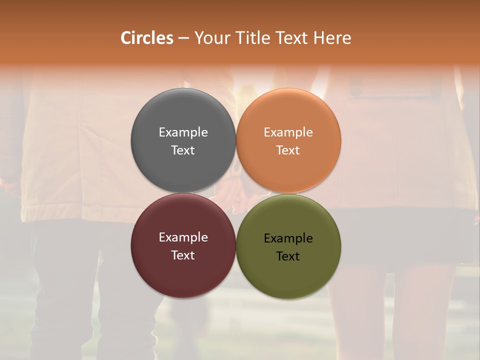 Sunlight Passion Wife PowerPoint Template