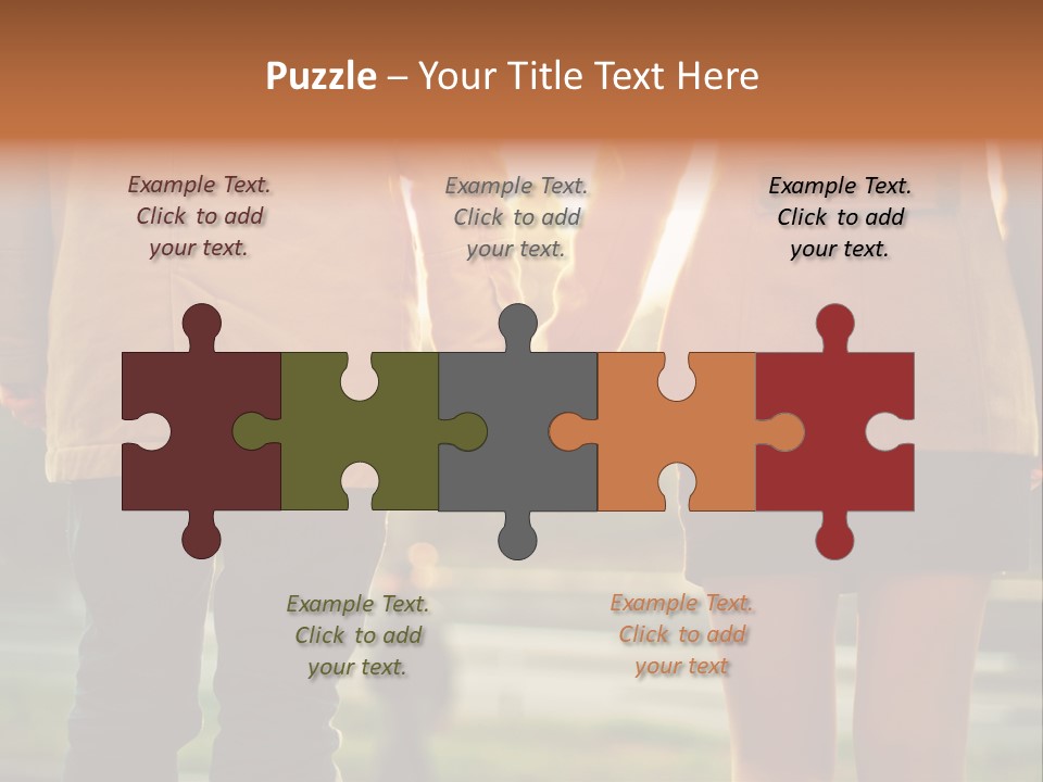 Sunlight Passion Wife PowerPoint Template