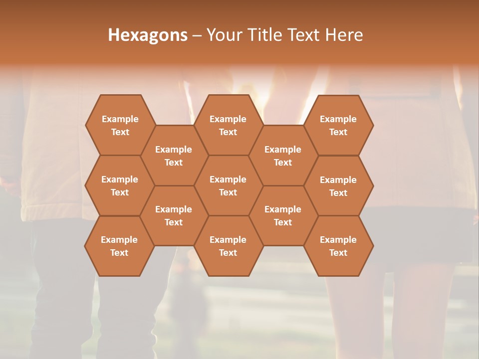 Sunlight Passion Wife PowerPoint Template