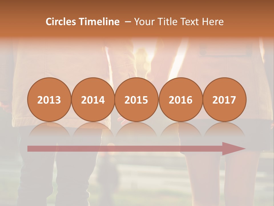 Sunlight Passion Wife PowerPoint Template