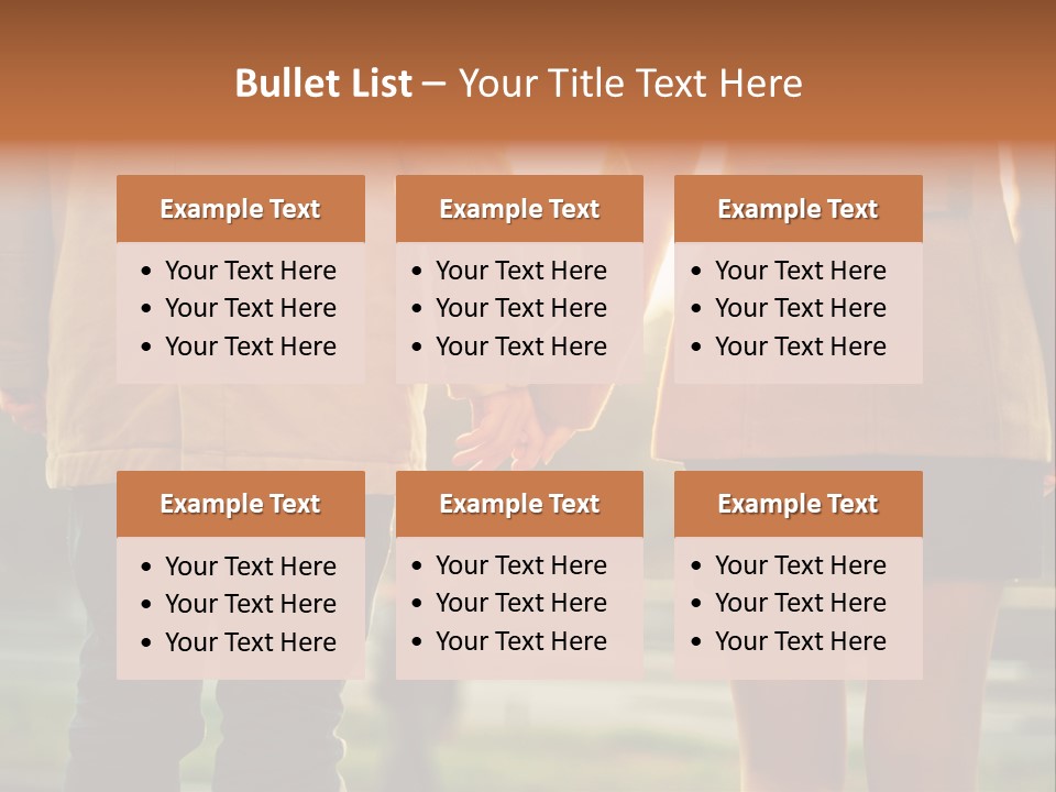 Sunlight Passion Wife PowerPoint Template