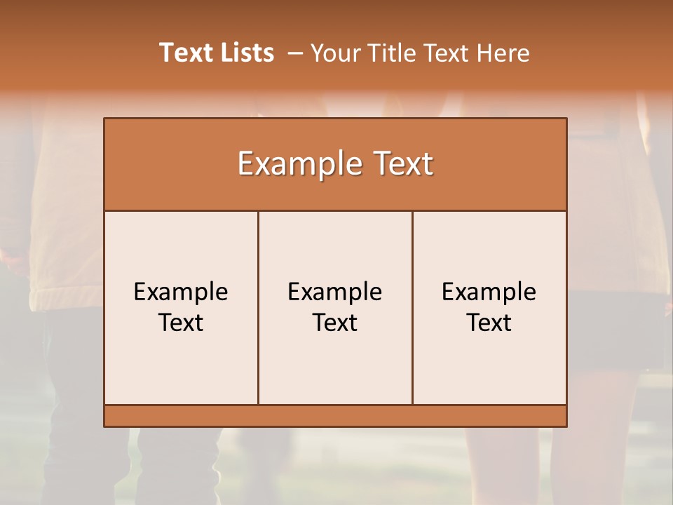 Sunlight Passion Wife PowerPoint Template