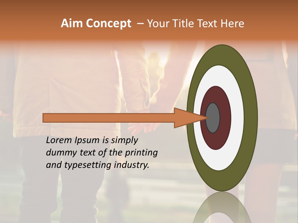 Sunlight Passion Wife PowerPoint Template