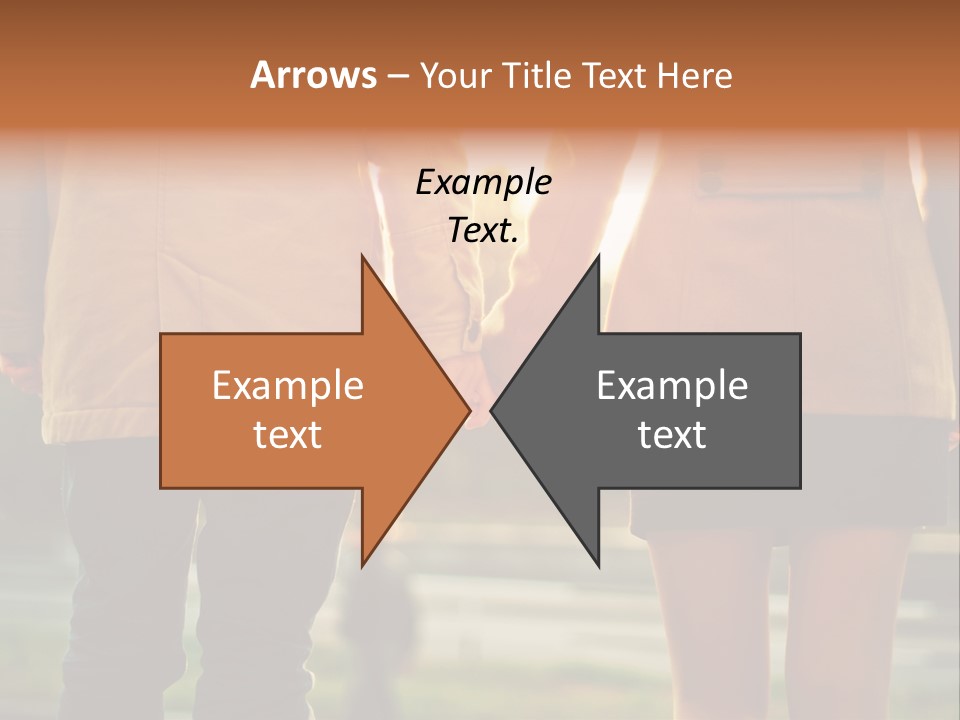 Sunlight Passion Wife PowerPoint Template