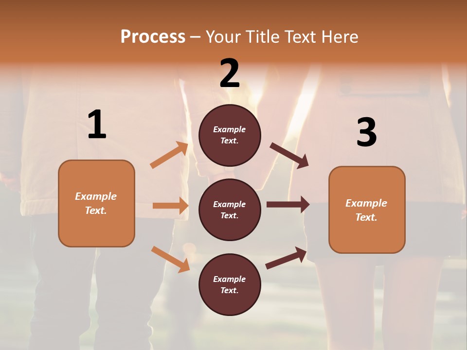 Sunlight Passion Wife PowerPoint Template