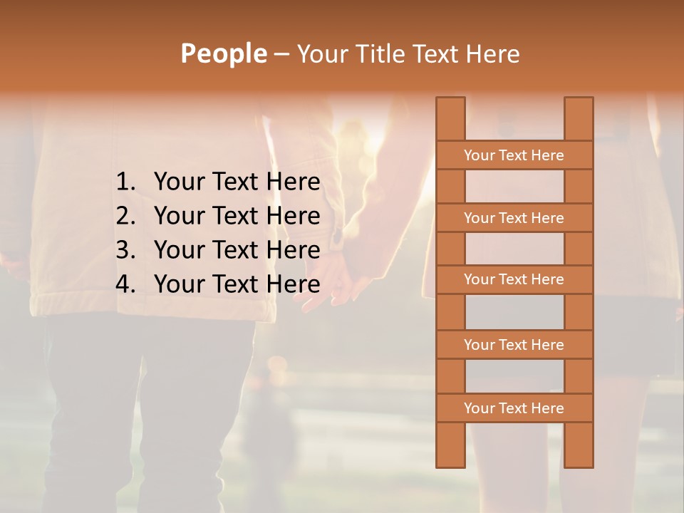 Sunlight Passion Wife PowerPoint Template